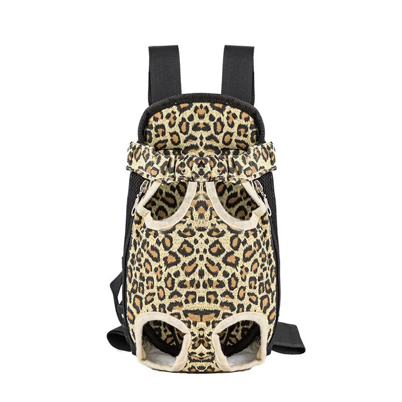 Adjustable Cat Carrier Bag Pet Double Shoulder Backpack Portable Bag Outdoor Travel Camping Hiking Cat Bag Dog Bag