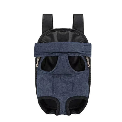 Adjustable Cat Carrier Bag Pet Double Shoulder Backpack Portable Bag Outdoor Travel Camping Hiking Cat Bag Dog Bag