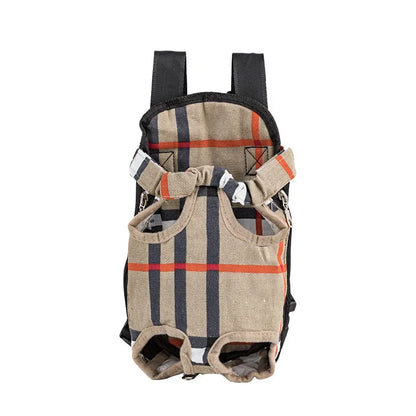 Adjustable Cat Carrier Bag Pet Double Shoulder Backpack Portable Bag Outdoor Travel Camping Hiking Cat Bag Dog Bag