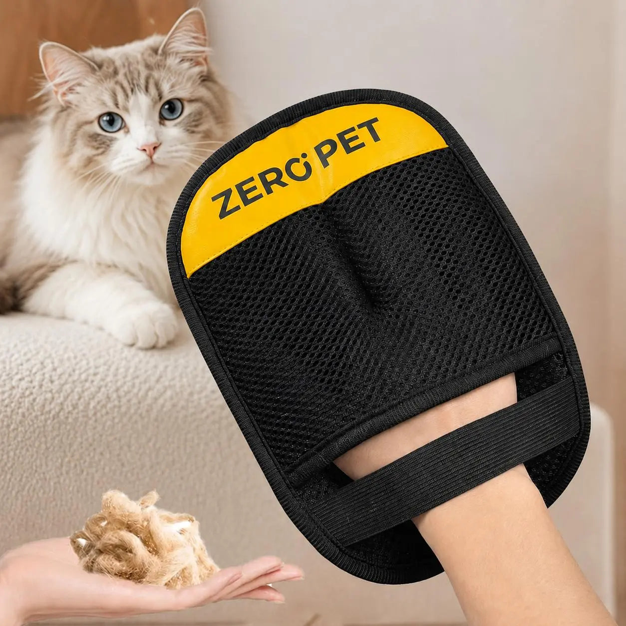 Upgraded Reusable Pet Hair Remover Mitt for Couches, Furniture, Carpets & Car Seats #Summervibes